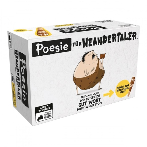 [2110000101930] Poesie für Neandertaler 