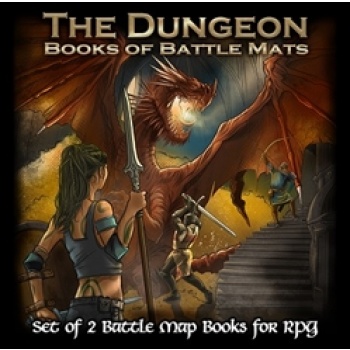 [2110000102135] The Dungeon Books of Battle Mats - EN