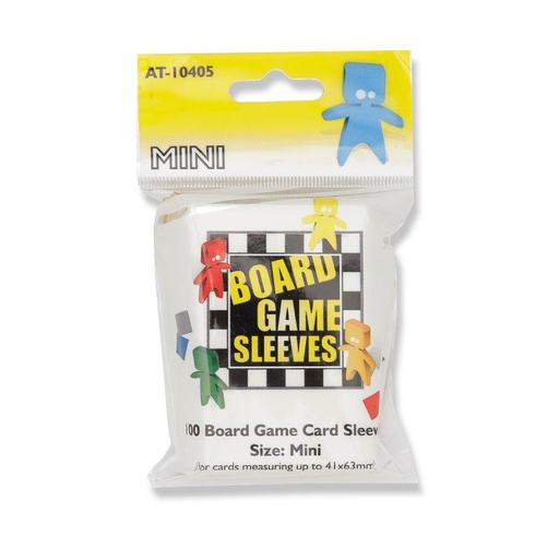 [2110000022976] Arcane Tinman - Board Games Sleeves Clear: 41x63mm [Mini] (100 Sleeves)