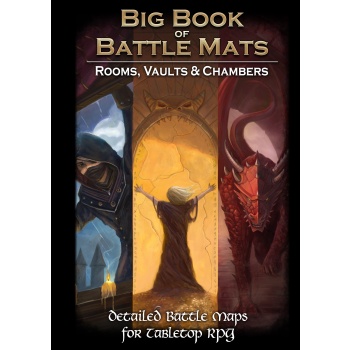 [2110000143220] Big Book of Battle Mats Rooms, Vaults & Chambers