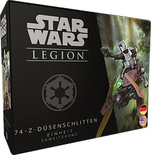 [2110000144562] FFG - STAR WARS LEGION - 74-Z-Düsenschlitten