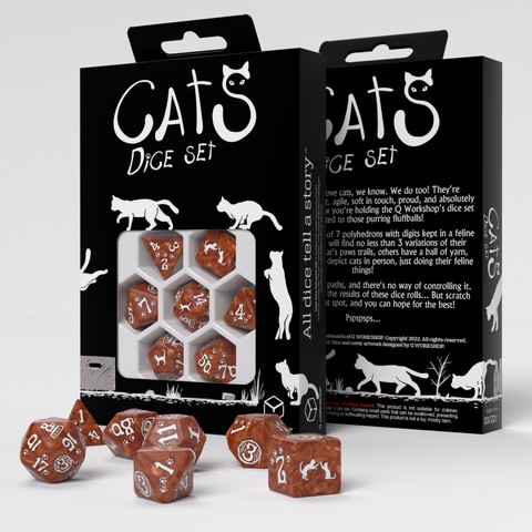 [2110000148454] CATS Dice Set: Muffin 