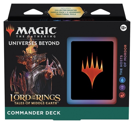 [2110000151171] Commander: The Lord of the Rings: Tales of Middle-earth: "The Hosts of Mordor" Commander Deck - EN
