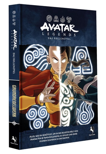 [2110000157029] Avatar Legends: Das Rollenspiel Grundregelwerk (HC) - DE