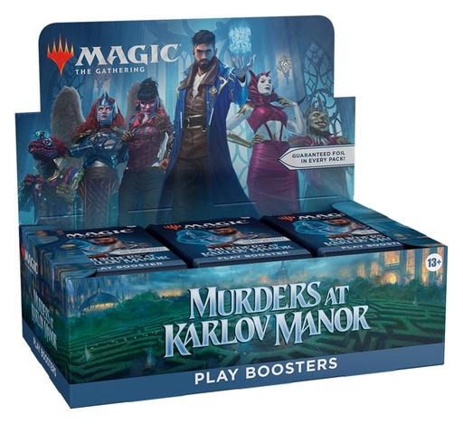 [2113000162918] MTG - Murders at Karlov Manor Play Booster Display - EN