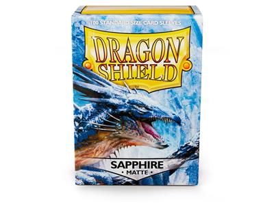 [2110000032586] Dragon Shield Matte Sleeves - Sapphire (100 Sleeves)