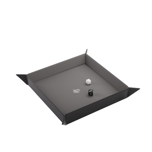 [2110000167172] Magnetic Dice Tray Square Black&Gray