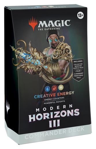 [2110000167622] MTG - Modern Horizons 3 Commander Creative Energy - EN