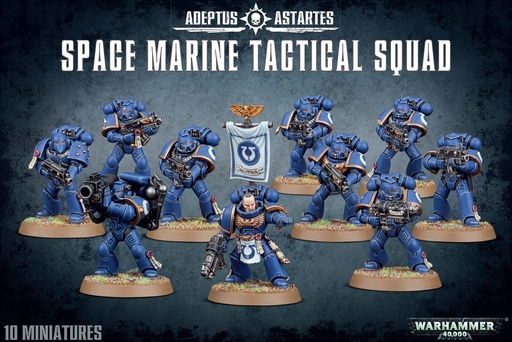 [2110000035716] Taktischer Trupp der Space Marines