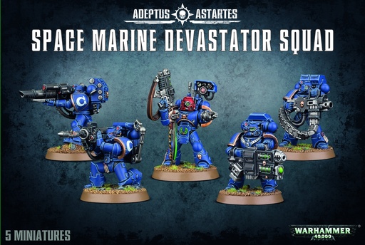 [2110000035747] Devastortrupp der Space Marines