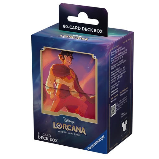 [2110000177041] Lorcana Deckbox Aladdin 80+