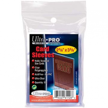 [2110000010256] UP - Standard Sleeves - Penny Regular Soft Card (100 Sleeves)