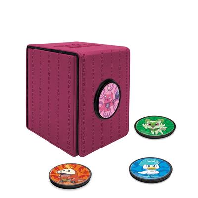 [2110000179618] UP - Pokémon Alcove 4-Click Deck Box Paldea