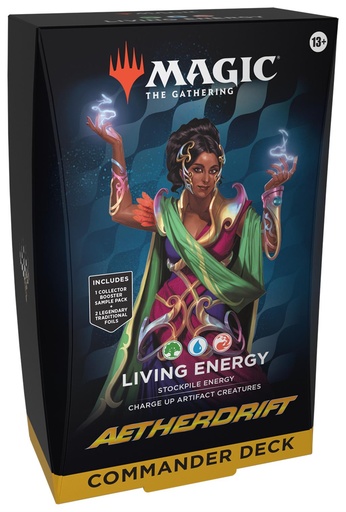 [2110000182588] MTG - Aetherdrift Commander Deck - Living Energy - EN