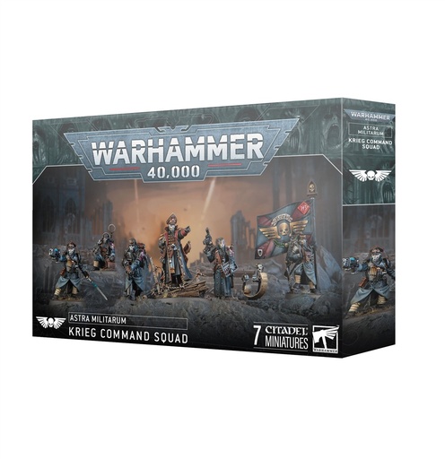 [2110000183240] Astra Militarum: Krieg Command Squad
