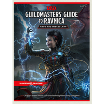 [2110000040314] Dungeons & Dragons Guildmasters' Guide to Ravnica - Maps and Miscellany