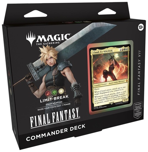 [2110000183899] MTG - FINAL FANTASY Commander Deck Limit Break - EN