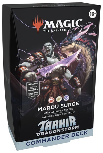 [2110000184186] MTG - Tarkir Dragonstorm Commander Mardu Surge - EN