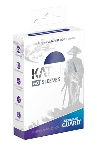 [2110000184919] Ultimate Guard Katana Sleeves Japanese Blue