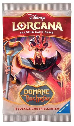 [2110000186326] Lorcana Domäne von Dschafar Booster - DE