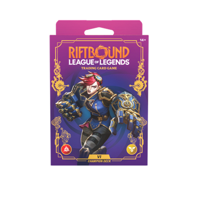 [P0042320] Riftbound: League of Legends TCG - Unleashed Champion Deck Vi - EN