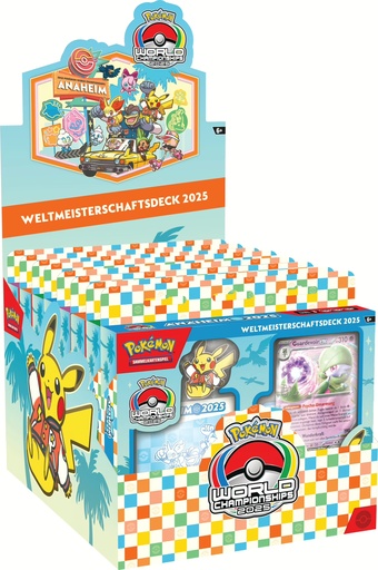 [P0042493] Pokemon - Weltmeisterschaftsdeck 2025