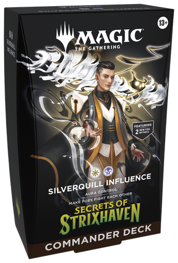 [P0042514] MTG - Secrets of Strixhaven Commander Deck Silverquill Influence - EN