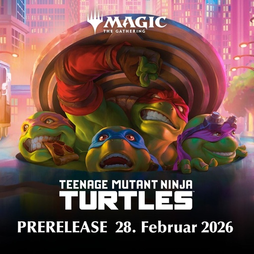[P0042609] MTG Teenage Mutant Ninja Turtles: Prerelease am 28. Februar 2026