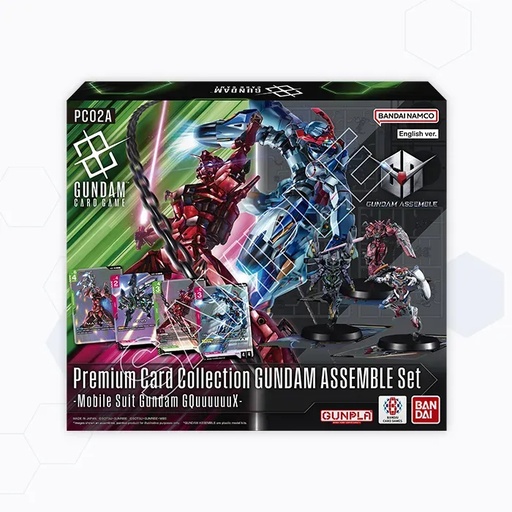 [P0042671] Gundam Card Game - Premium Card Collection GUNDAM ASSEMBLE Set -Mobile Suit Gundam GQuuuuuuX- [PC02A]