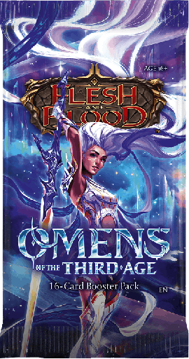 [P0042719] Flesh & Blood TCG - Omens of the Third Age Booster - EN