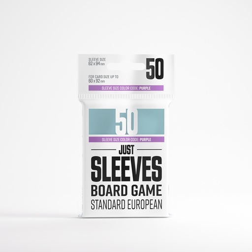 [P0042754] Just Sleeves - Standard European (50)