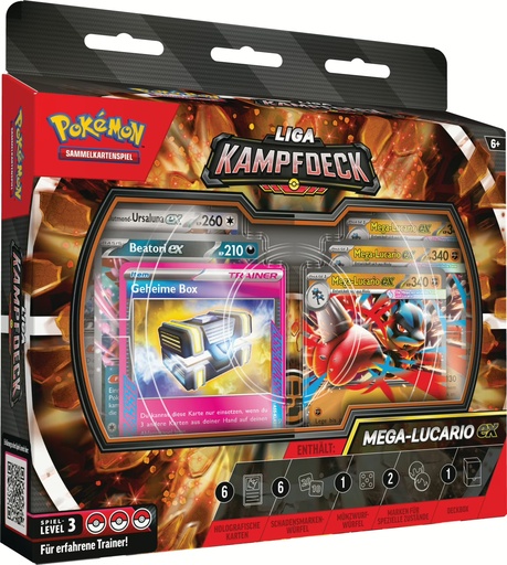 [P0042810] PKM Liga-Kampfdeck Mega-Lucario - DE