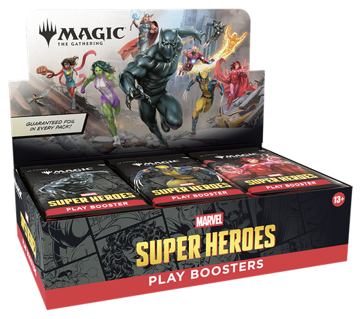 [P0043326] MTG - Marvel Super Heroes Play Display (30 Booster) - EN