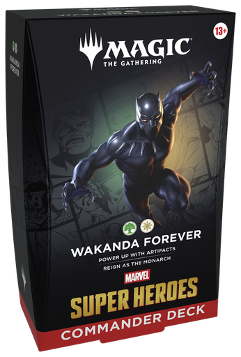 [P0043340] MTG - Marvel Super Heroes Commander Deck Wakanda Forever - EN