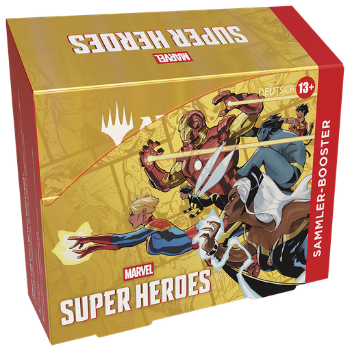 [P0043350] MTG - Marvel Super Heroes Collector Display (12 Boosters) - DE