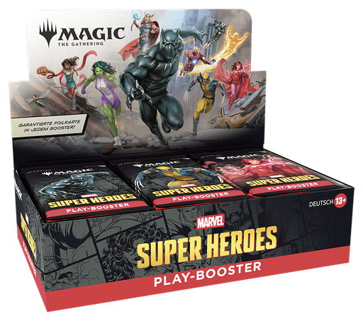 [P0043358] MTG - Marvel Super Heroes Play Display (30 Boosters) - DE