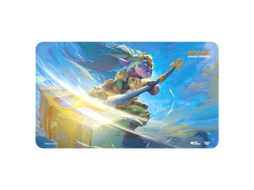 [P0043370] Riftbound: League of Legends TCG - Unleashed Playmat: Poppy, Keeper of the Hammer