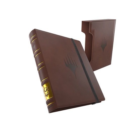 [P0043396] Magic: The Gathering | Secrets of Strixhaven Cards Almanac Premium Slipcase Album 18-Pocket - Lorehold