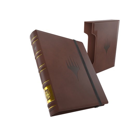 [P0043401] Magic: The Gathering | Secrets of Strixhaven Cards Almanac Premium Slipcase Album 18-Pocket - Quandrix