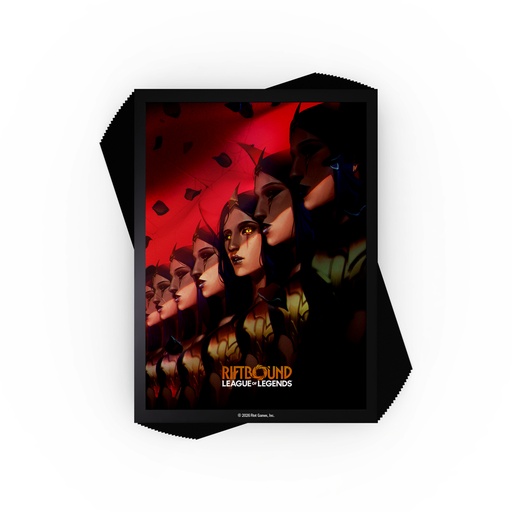 [P0043406] Riftbound: League of Legends TCG - Unleashed Art Sleeves: Leblanc, Deceiver