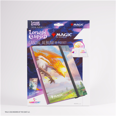 [P0043475] Gamegenic - Magic: The Gathering | Lorwyn Eclipsed Casual Album 18-Pocket - Eirdu, Carrier of Dawn/ Isilu, Carrier of Twilight