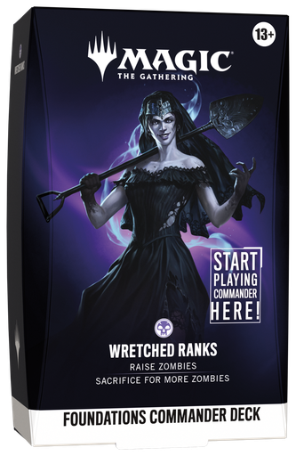 [P0043509] MTG - Foundations Commander Decks - Wretched Ranks - EN