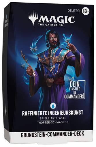 [P0043563] MTG - Grundstein-Commander-Decks – Raffinierte Ingenieurskunst - DE
