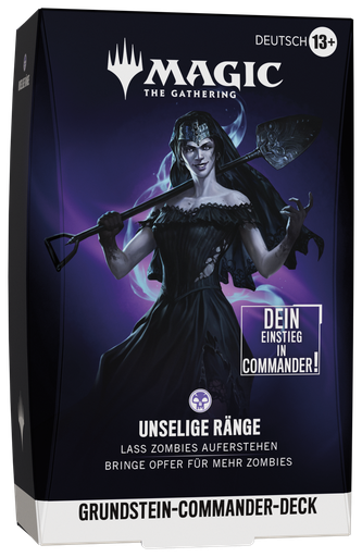 [P0043564] MTG -Grundstein-Commander-Deck – Unselige Ränge - DE