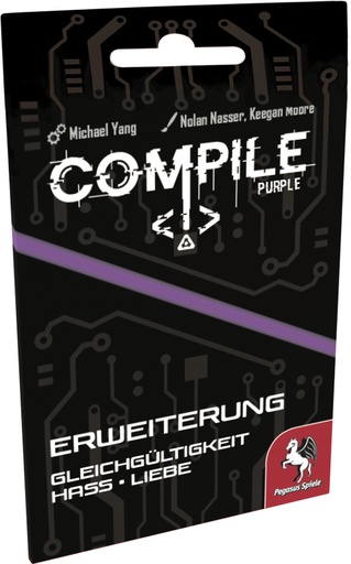 [P0043604] Compile (Purple Edition) - Gleichgültigkeit * Hass * Liebe [Erweiterung]