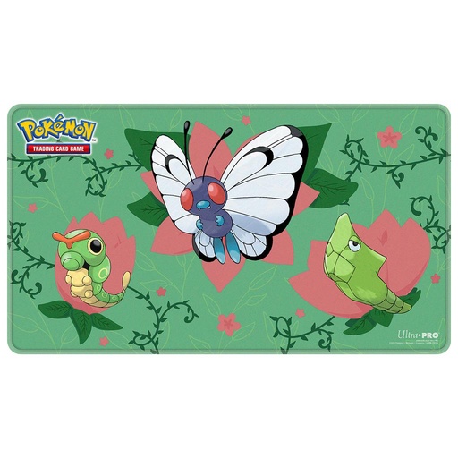 [P0043647] UP - Caterpie Evolutions Stitched Playmat for Pokémon