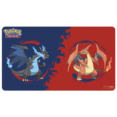 [P0043659] UP - Mega Charizard X and  Mega Charizard Y Playmat for  the Pokémon Trading Card  Game