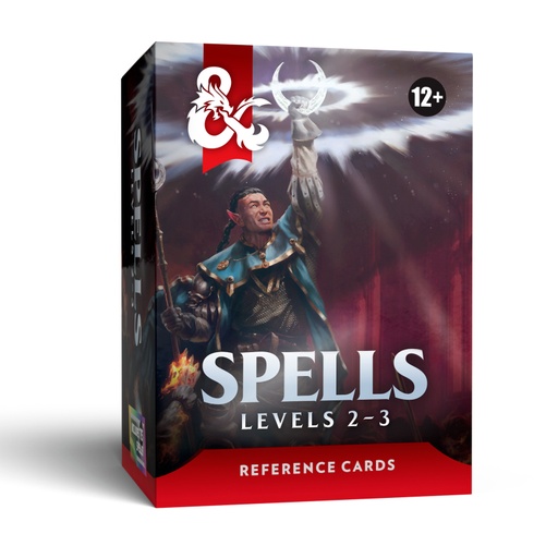 [P0043675] D&D - Trove Reference Cards - Spells: Levels 2-3 - EN