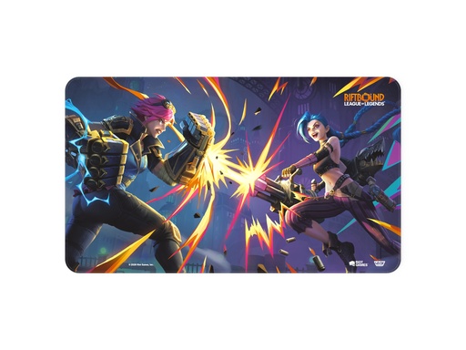 [P0043789] Riftbound: League of Legends TCG - Vendetta Playmat 1 - Vi vs Jinx