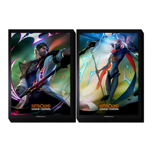 [P0043794] Riftbound: League of Legends TCG - Vendetta Art Sleeves 2 - Jayce vs Viktor